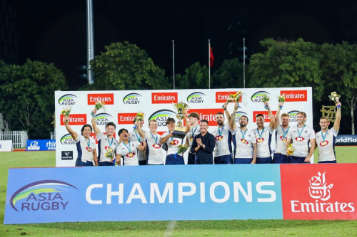 激情碰撞燃爆余杭 亚洲七人制橄榄球赛闭幕